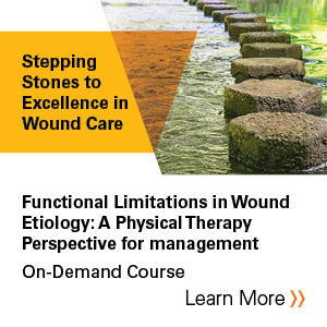 Functional limitations in wound etiology: A physical therapy perspective for management Banner